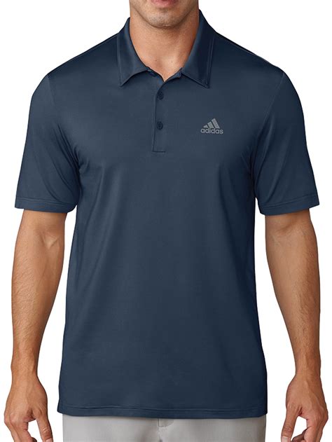 adidas polo herren all black|Men .